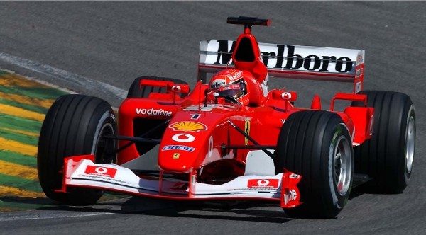 2002 : Formule 1 Ferrari, champion du monde avec 144 points